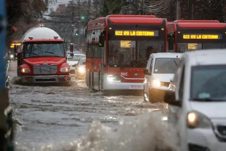Temporal en Santiago