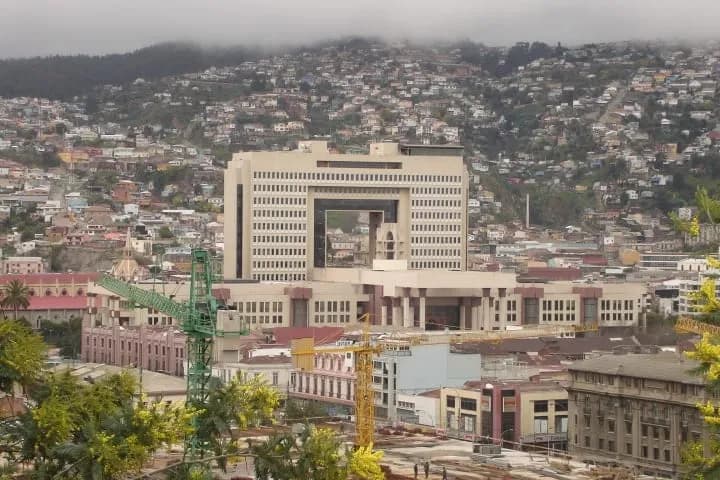 Edificio del Congreso Nacional de Chile en Valparaíso